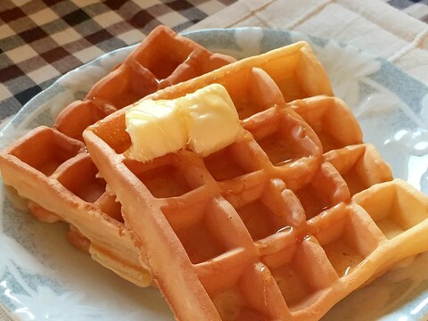 ふわふわ♡アメリカンワッフル